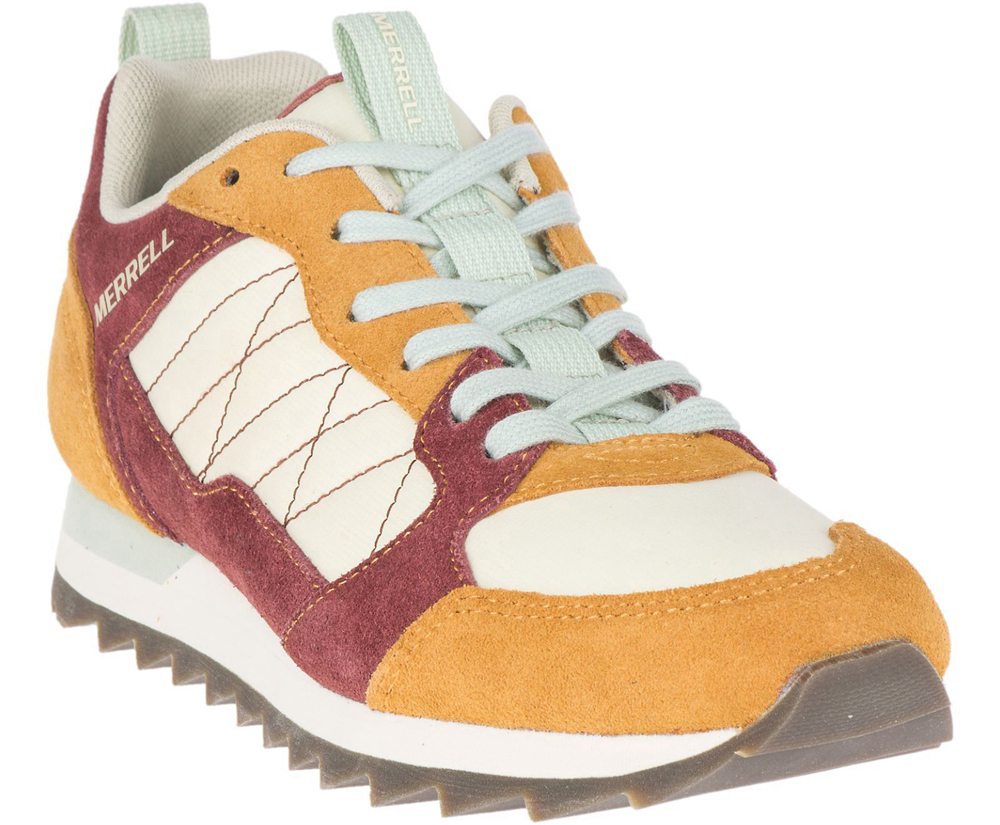 Merrell Sneakers Yellow - Alpine - Womens 09ODYAFJN